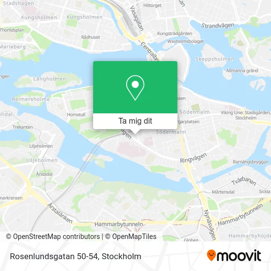 Rosenlundsgatan 50-54 karta