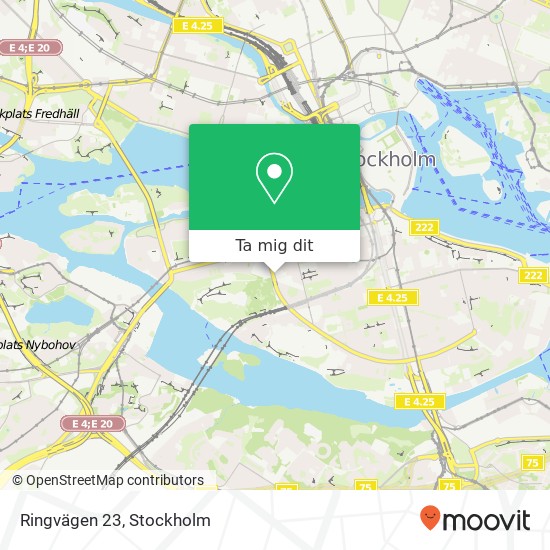 Ringvägen 23 karta