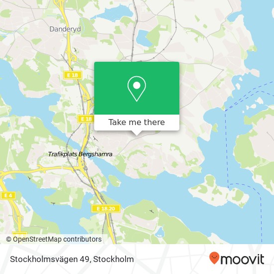 Stockholmsvägen 49 karta