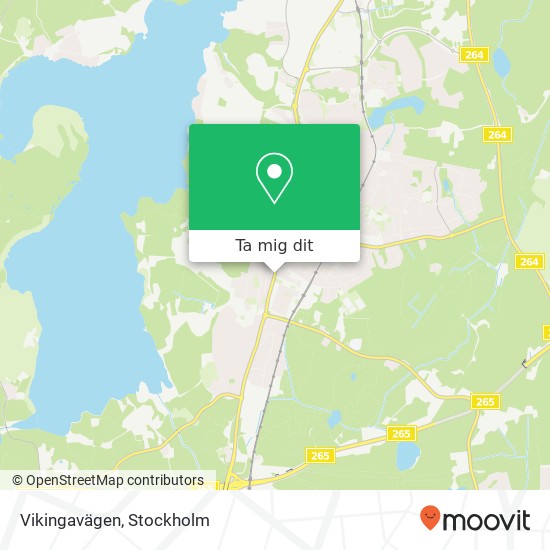 Vikingavägen karta