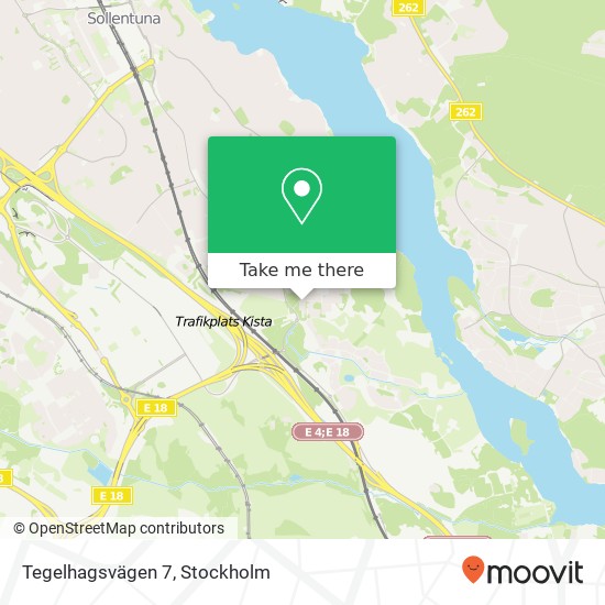 Tegelhagsvägen 7 karta