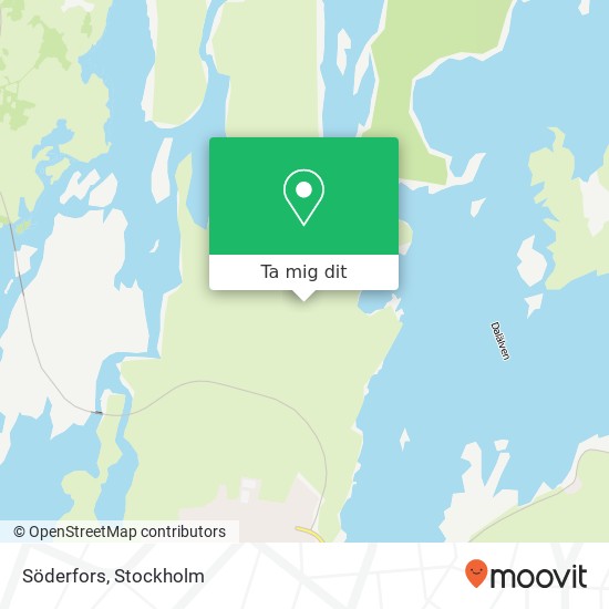 Söderfors karta