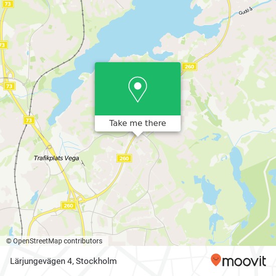 Lärjungevägen 4 karta