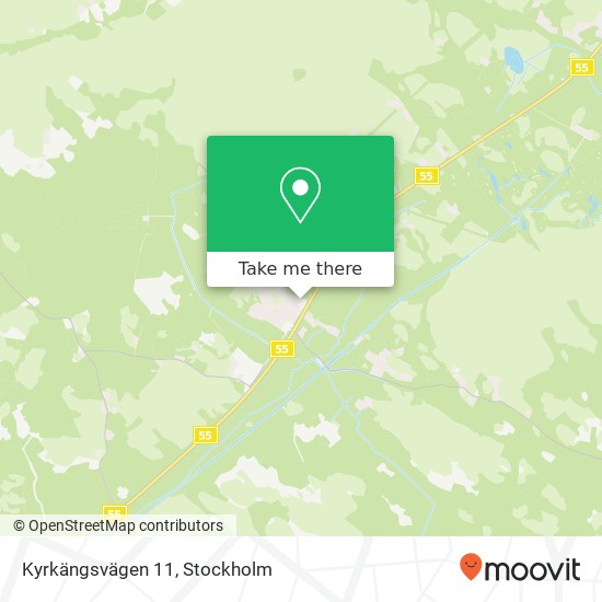 Kyrkängsvägen 11 karta