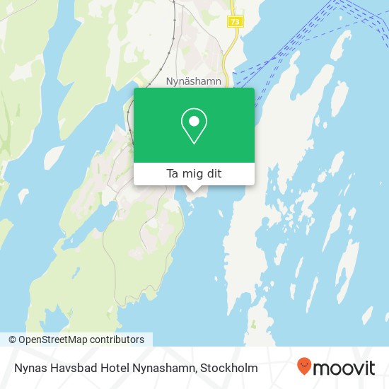 Nynas Havsbad Hotel Nynashamn karta