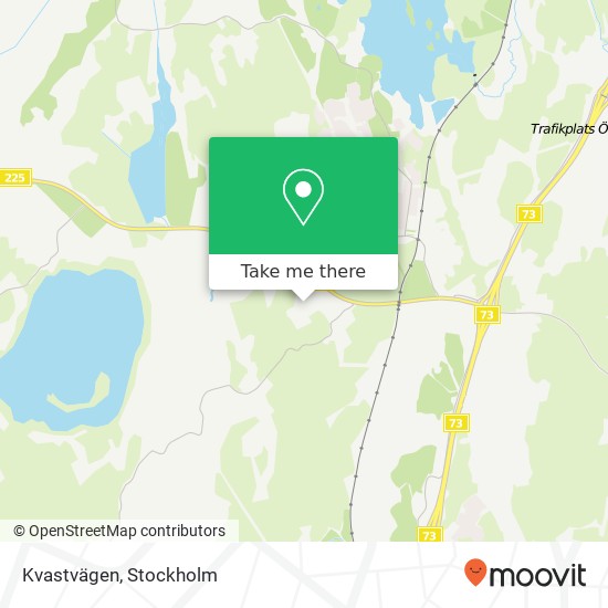 Kvastvägen karta