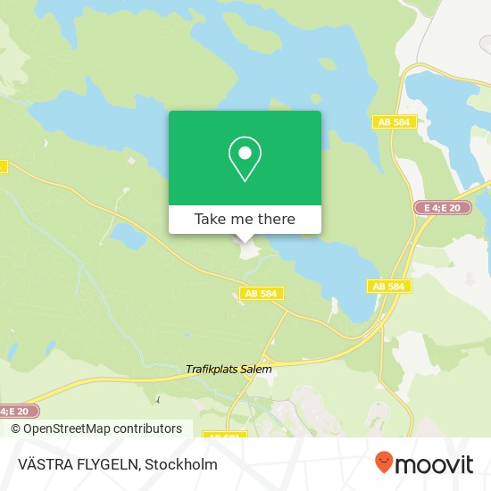 VÄSTRA FLYGELN karta