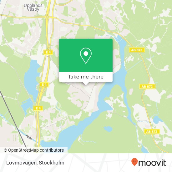 Lövmovägen karta