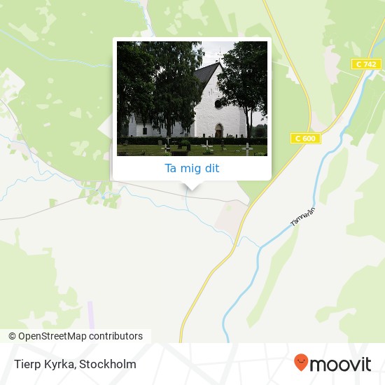 Tierp Kyrka karta