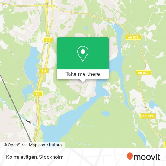 Kolmilevägen karta