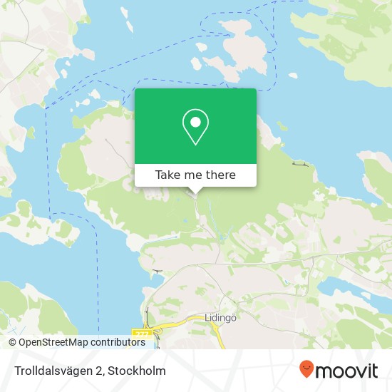 Trolldalsvägen 2 karta