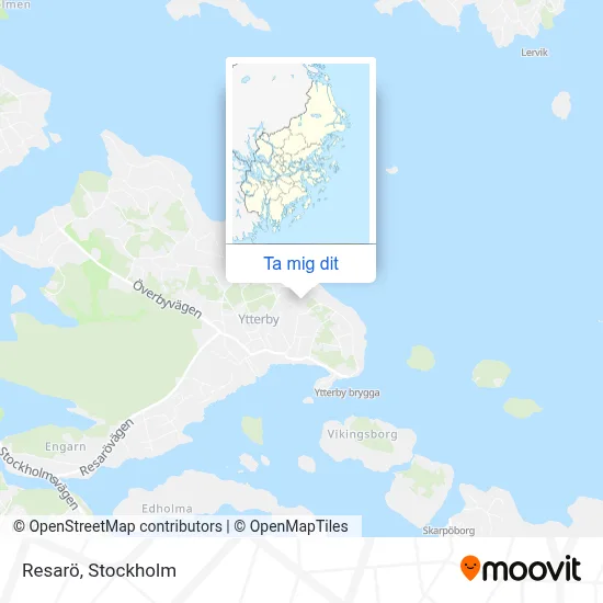 Resarö karta