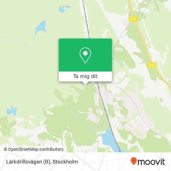 Lärkdrillsvägen (B) karta