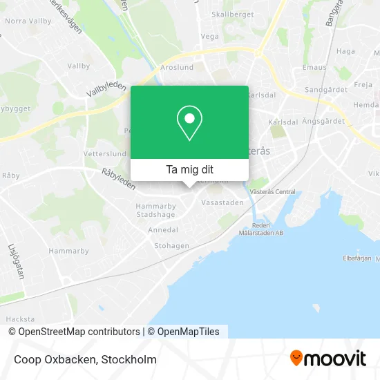Coop Oxbacken karta