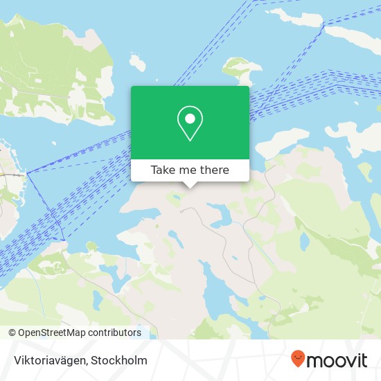 Viktoriavägen karta