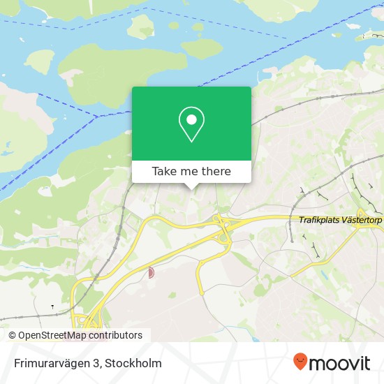 Frimurarvägen 3 karta