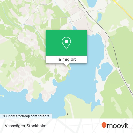 Vassvägen karta