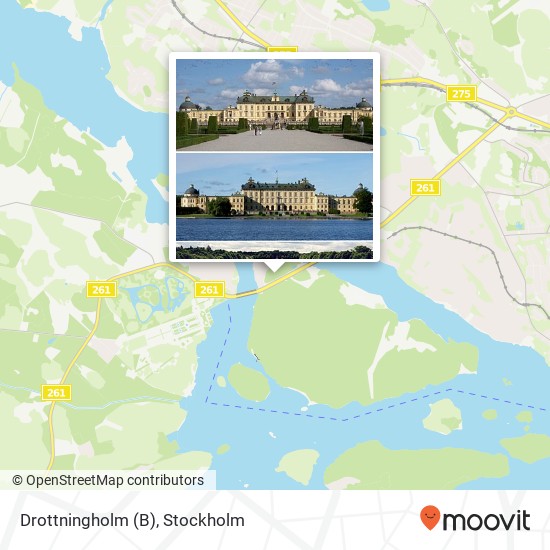 Drottningholm (B) karta