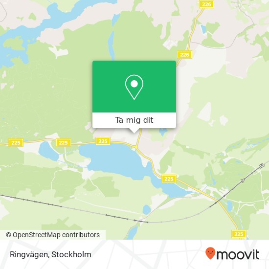 Ringvägen karta