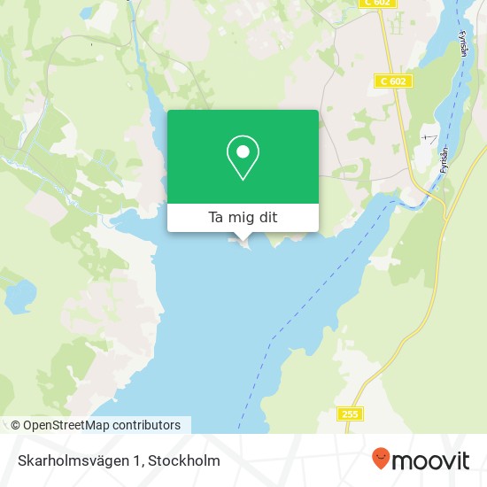 Skarholmsvägen 1 karta