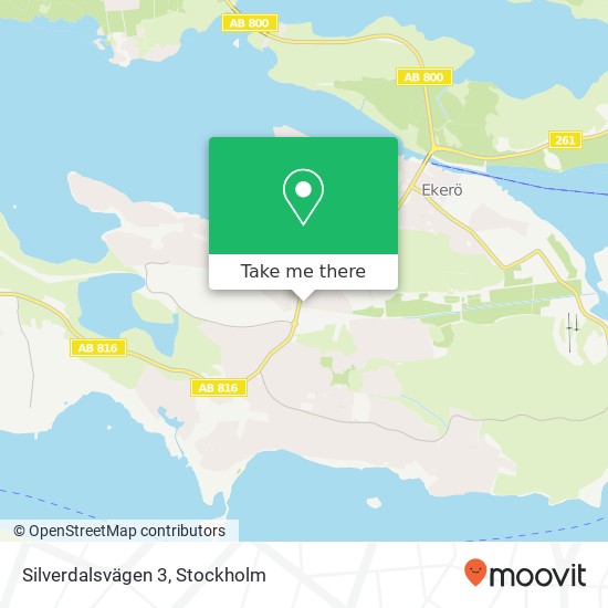 Silverdalsvägen 3 karta