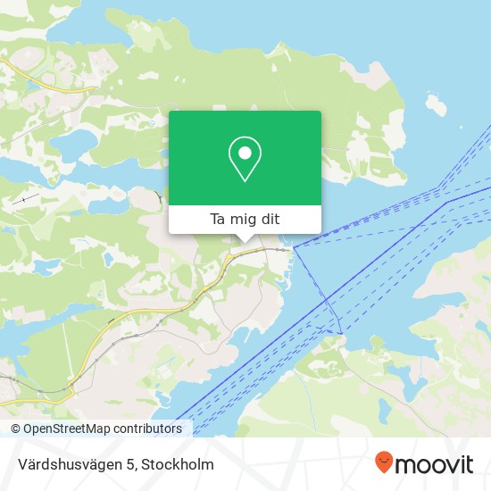 Värdshusvägen 5 karta