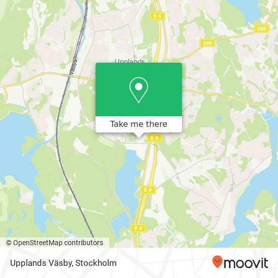 Upplands Väsby karta