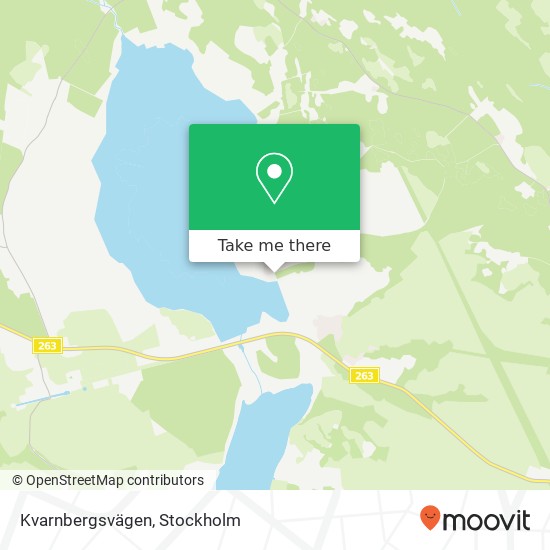 Kvarnbergsvägen karta