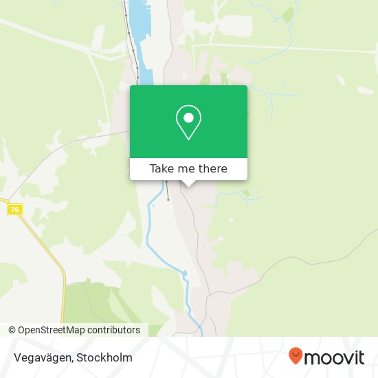 Vegavägen karta