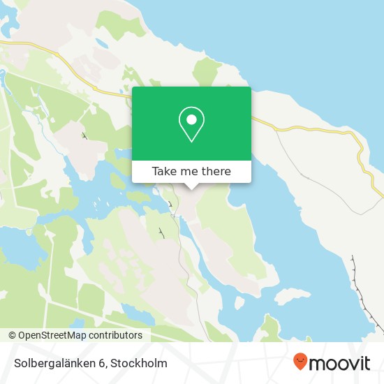 Solbergalänken 6 karta