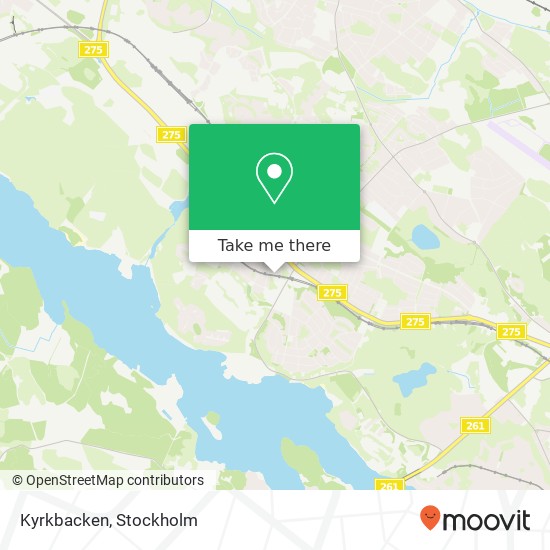 Kyrkbacken karta