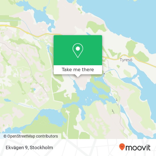 Ekvägen 9 karta