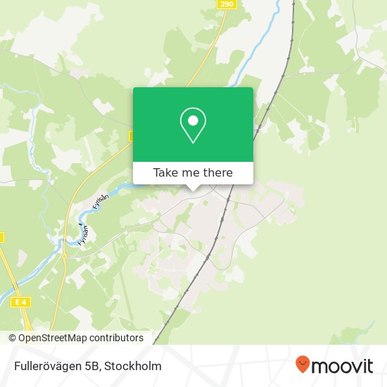 Fullerövägen 5B karta