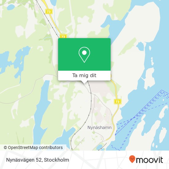 Nynäsvägen 52 karta