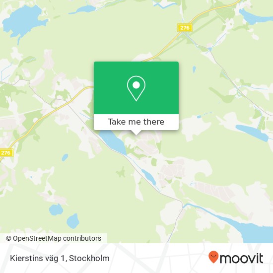 Kierstins väg 1 karta