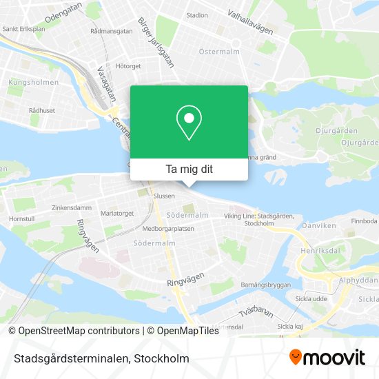 Stadsgårdsterminalen karta