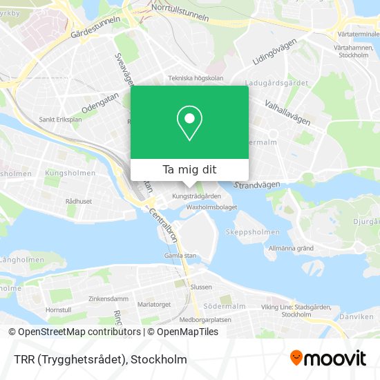 TRR (Trygghetsrådet) karta