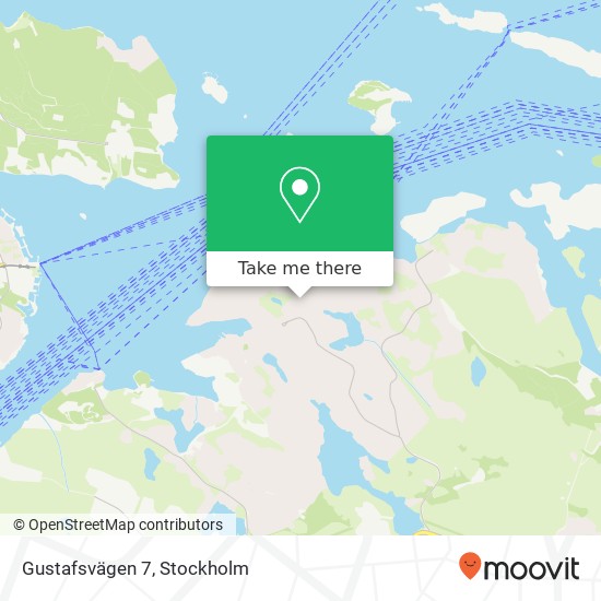 Gustafsvägen 7 karta