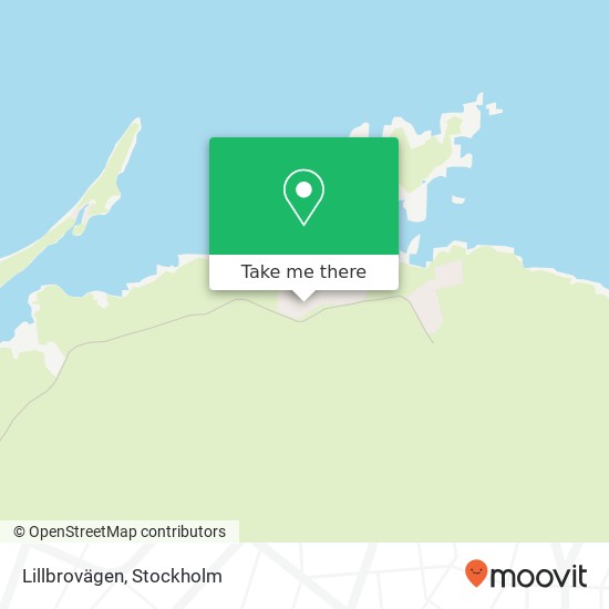 Lillbrovägen karta