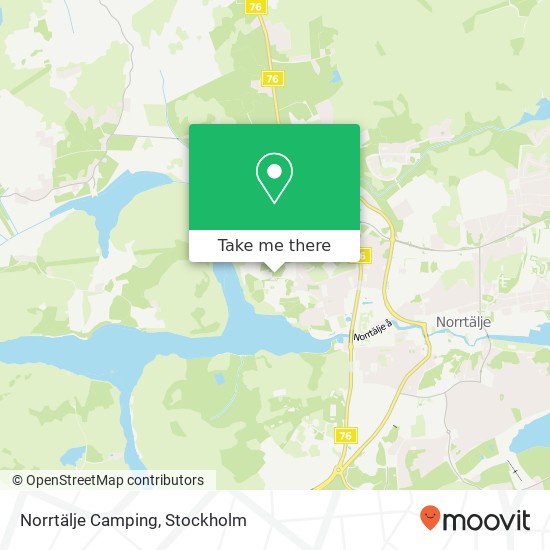 Norrtälje Camping karta