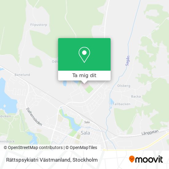 Rättspsykiatri Västmanland karta