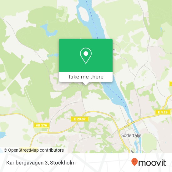 Karlbergavägen 3 karta