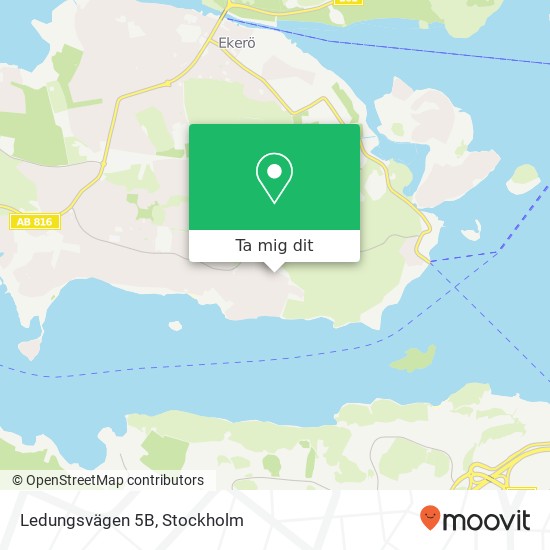 Ledungsvägen 5B karta