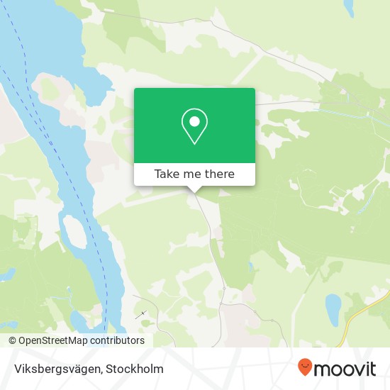 Viksbergsvägen karta