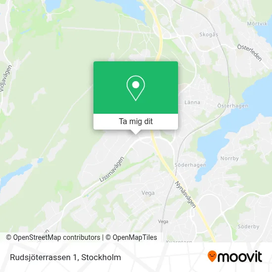 Rudsjöterrassen 1 karta