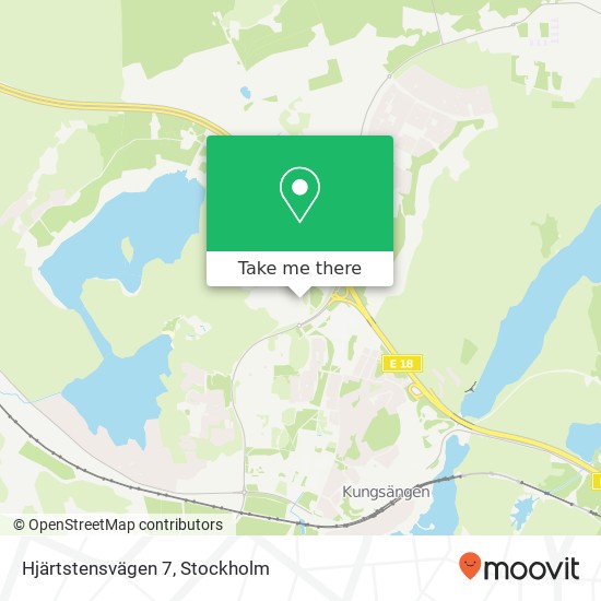 Hjärtstensvägen 7 karta