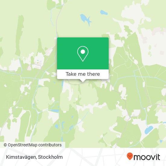 Kimstavägen karta