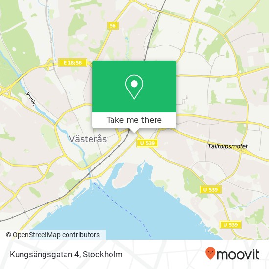 Kungsängsgatan 4 karta