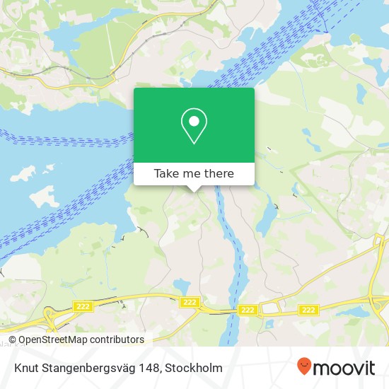 Knut Stangenbergsväg 148 karta