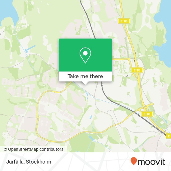 Järfälla karta